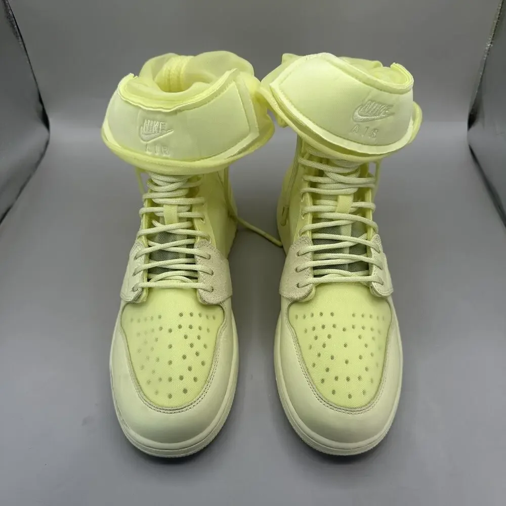 Nike Air Jordan 1 Explorer XX Shoes Womens Size 10.5 High Top Yellow AO1529-300